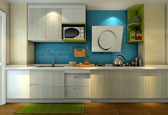 家庭裝修小廚房戶型一字型廚房這樣布置1.jpg
